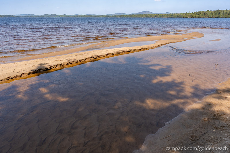 Campsite Photo of Site 100 at Golden Beach Campground, New York - Shoreline