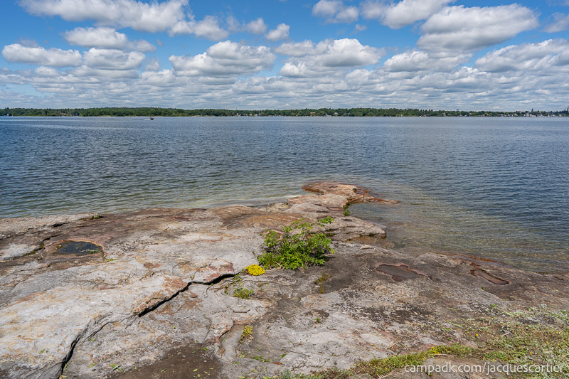 Campsite Photo of Site 111 at Jacques Cartier State Park, New York - Shoreline