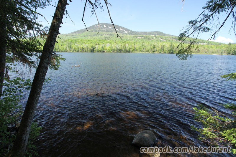 Campsite Photo of Site 42 at Lake Durant Campground, New York - View from Shoreline